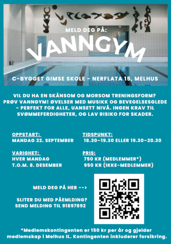 Treningsglede i vann – for alle!